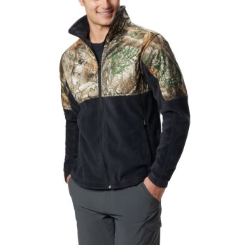 Columbia PHG Fleece Overlay, Chamarras Negros Para Hombre | 931825-UVD